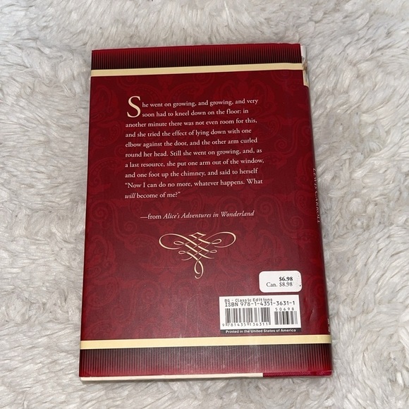 Through the looking glass by Lewis Carol great book bought at barns and nobles - Picture 3 of 8